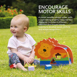 Personalised Children's Lion Shape Sorter