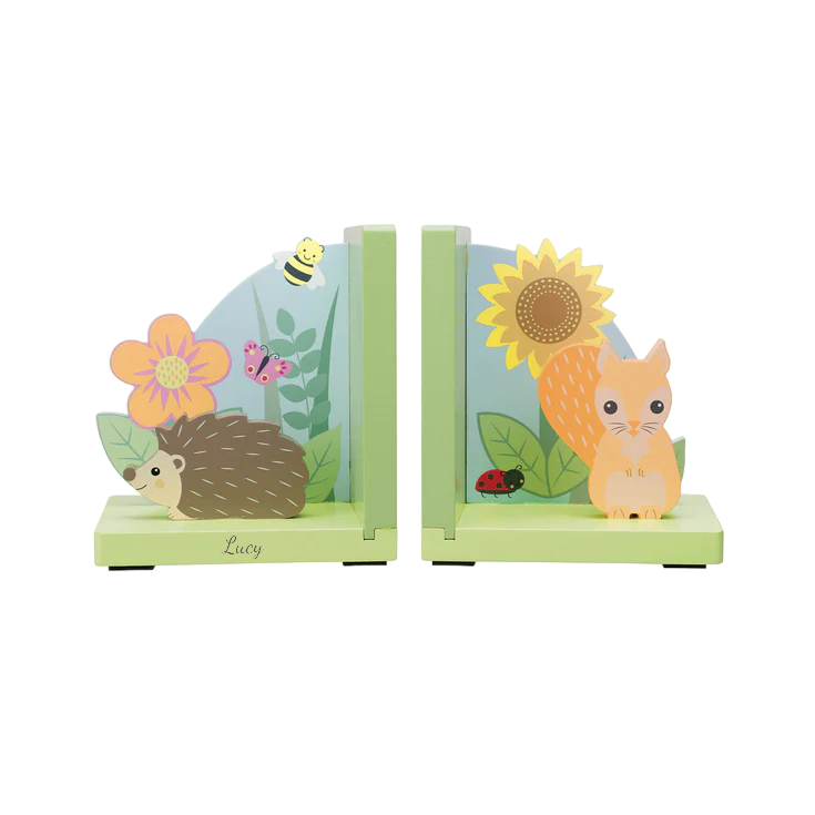 Personalised hot sale bookends baby