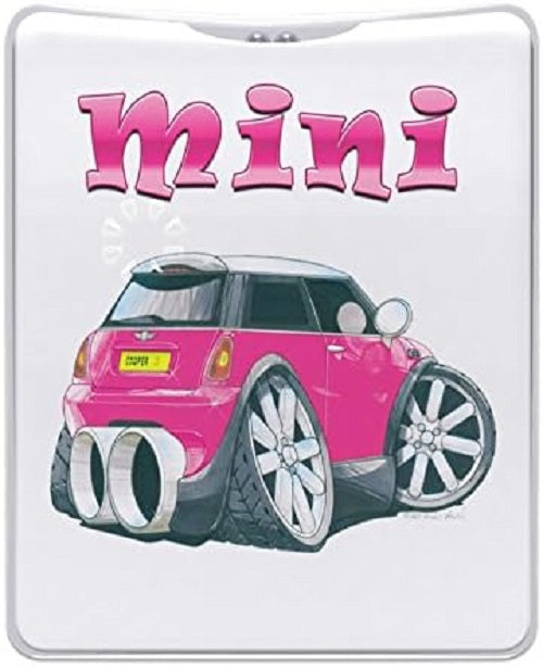 Maranda-Ti Mi Torch Pink Mini Cooper Car Handy Handbag Purse Flashlight MT163, Multicolor