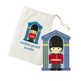 Personalised London Guardsman Children's Wooden Puzzle