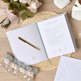 Personalised Love Story - Wildflower Wedding Planner - Planning Book and Organiser for the Bride - Engagement/Bridal Shower Gifting for Couples