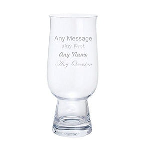Dartington Personalised Any Occasion Perfect Cider Glass Pair- Add Your Own Message