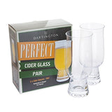 Dartington Personalised Any Occasion Perfect Cider Glass Pair- Add Your Own Message