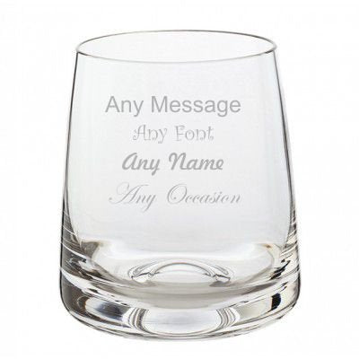 Dartington Personalised Any Occasion Whiskey Collection - The Classic Single Whisky Glass - Add message
