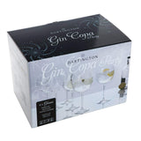 Personalised Dartington Crystal - Crystal Copa Gin Glasses, Set of 6