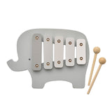 Personalised Children's Wooden Toy Xylophone - ELEPHANT
