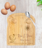 Breakfast Egg Board - Rise & Shine Mother Cluckers